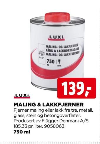 jem & fix Maling & lakkfjerner tilbud