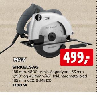 jem & fix Sirkelsag tilbud