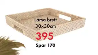 Fagmøbler Lama brett tilbud