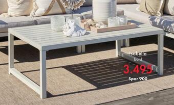 Fagmøbler Isabella bord tilbud