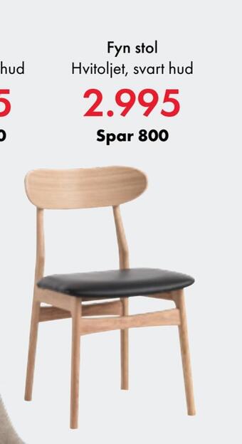 Fagmøbler Fyn stol tilbud