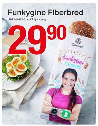 Spar Funkygine fiberbrød tilbud