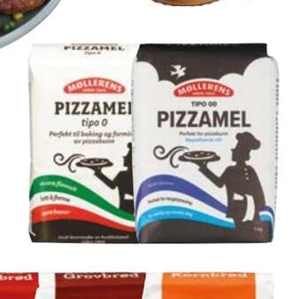 Meny Pizzamel tilbud