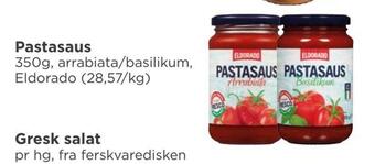 Meny Pastasaus tilbud