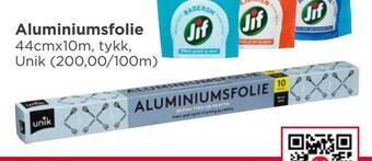 Meny Aluminiumsfolie tilbud