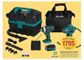 Coop Obs Kellen bilsett 18 v 6-deler tilbud