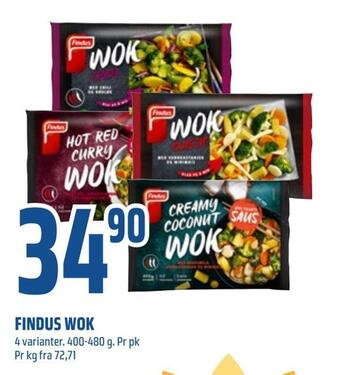 Coop Obs Findus wok tilbud