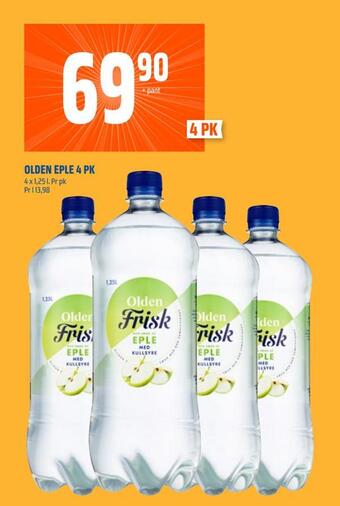 Coop Obs Olden eple 4 pk tilbud