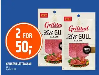 Coop Obs Grilstad lettsalami tilbud