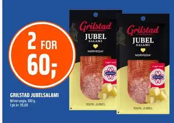 Coop Obs Grilstad jubelsalami tilbud