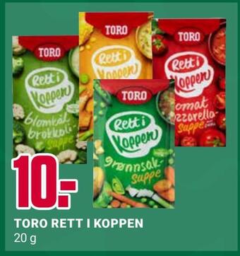 Europris Toro rett i koppen tilbud