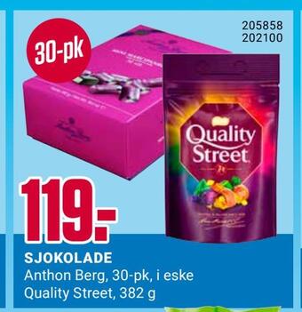 Europris Sjokolade tilbud