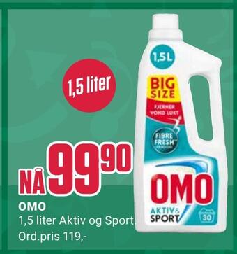 Europris Omo tilbud