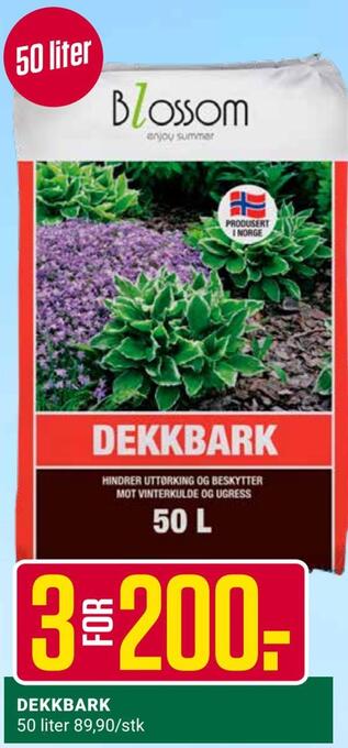 Europris Dekkbark tilbud