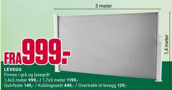 Europris Levegg tilbud