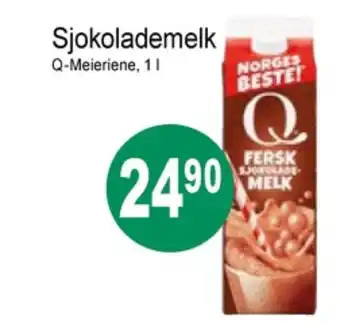 Joker Q-meieriene sjokolademelk tilbud