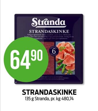 Kiwi Stranda strandaskinke tilbud