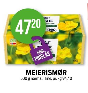 Kiwi Tine smør tilbud