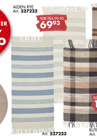 Sparkjøp Ukjent teppe tilbud