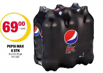 Coop Extra Pepsi Max 6 stk tilbud