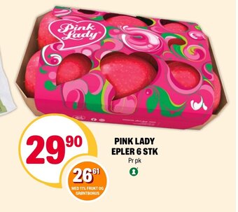 Coop Extra Pink Lady Epler 6 stk tilbud