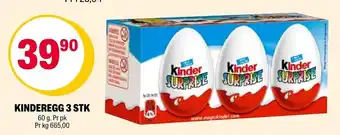 Coop Extra Kinderegg 3 stk tilbud