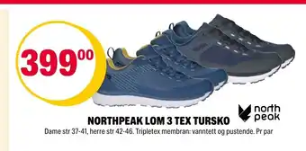 Coop Extra Northpeak Lom 3 Tex Tursko tilbud