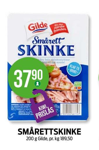 Kiwi Smårettskinke tilbud