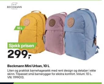Beckmann mini urban, 10 l