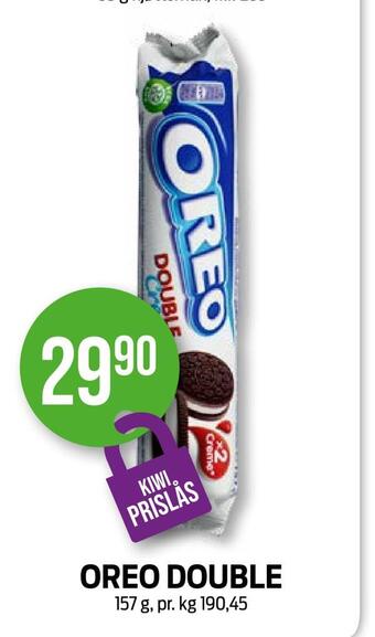 Kiwi Oreo double tilbud
