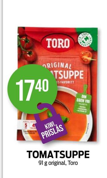 Kiwi Tomatsuppe tilbud