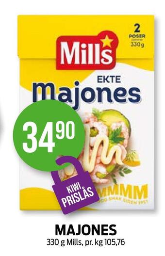 Kiwi Majones tilbud