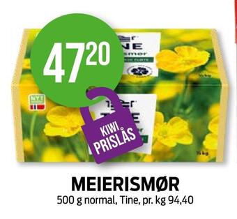 Kiwi Meierismør tilbud