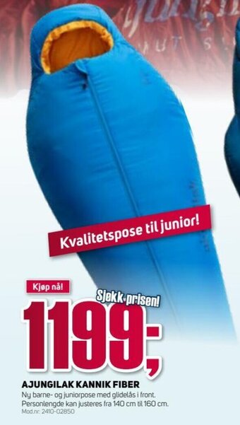 Sport 1 Ajungilak Kannik Fiber tilbud