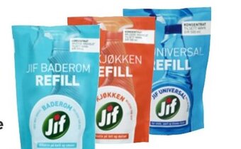 Meny Jif Refill tilbud