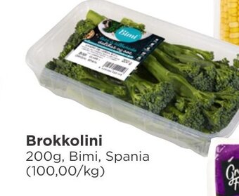 Meny Brokkolini tilbud