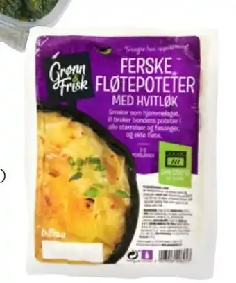 Meny Fløtepoteter Grønn & Frisk tilbud