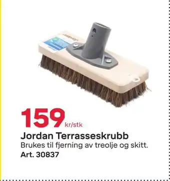 Byggmax Jordan terrasseskrubb tilbud