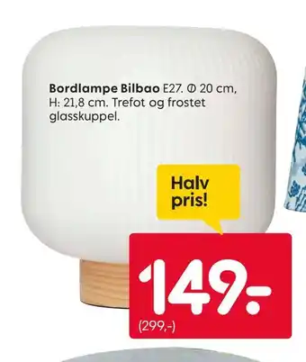 Bordlampe bilbao