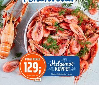 Coop Obs Polar reker tilbud