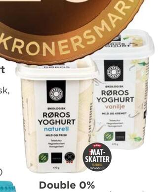 Meny Røros yoghurt tilbud