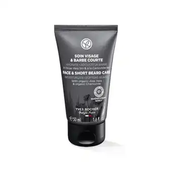 Yves Rocher Ansiktskrem & skjeggpleie, aloe vera tilbud