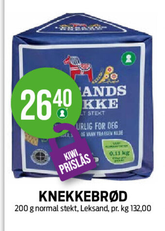Kiwi Knekkebrød tilbud