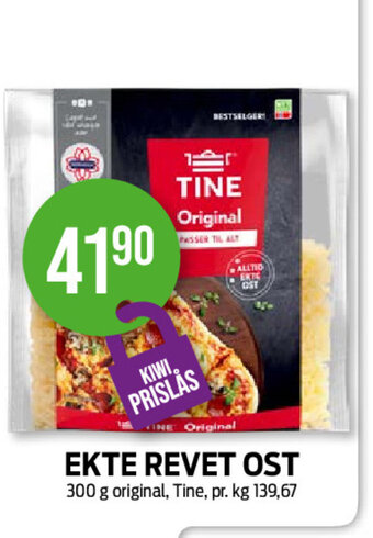 Kiwi Tine Ekte Revet Ost tilbud