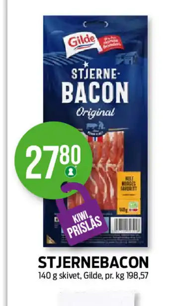 Kiwi Gilde Stjernebacon tilbud