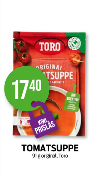 Kiwi Toro Tomatsuppe tilbud