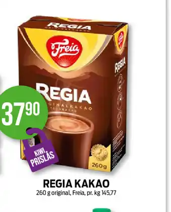 Kiwi Freia Regia Kakao tilbud