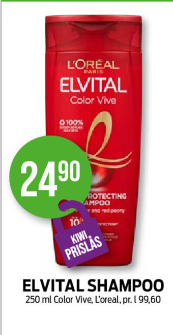 Kiwi Elvital Shampoo tilbud