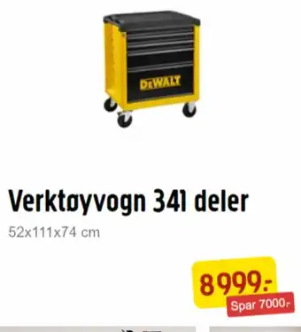 Jula Verktøyvogn 341 Deler tilbud