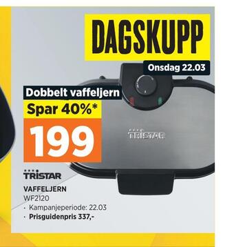POWER Vaffeljern tilbud